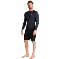 Mens Thermal Skins Long Sleeve Rash Vest